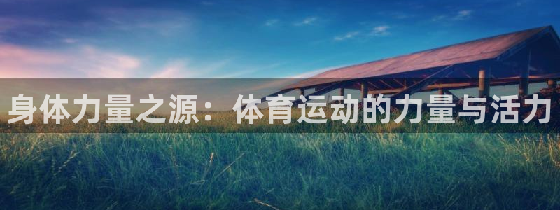 yy易游官方正版app娱乐40996：身体力量之源：体育运动